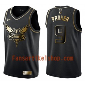 NBA Charlotte Hornets Trikot Tony Parker 9 Nike Schwarz Golden Edition Swingman - Herren
